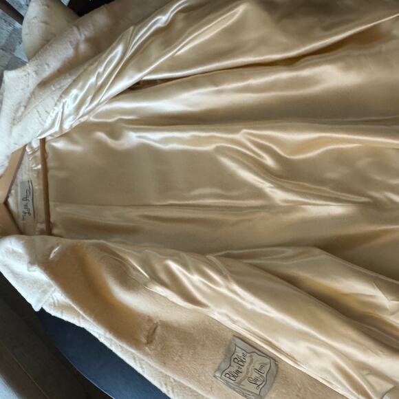 Lilli Ann Cream Wool Coat - Picture 7 of 8